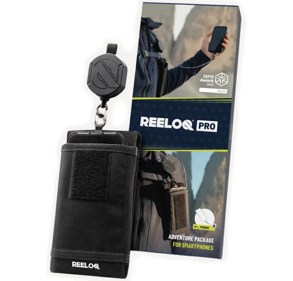 Reeloq Smartphone-Halterung REELOQ® Pro Smartphone Sicherung, Version Gurtband