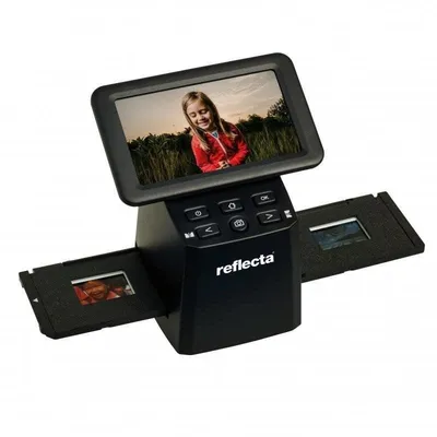 Fotografie-Scanner Reflecta x33-Scan 15,3 MP LCD-Display 5" CMOS-Sensor schwarz