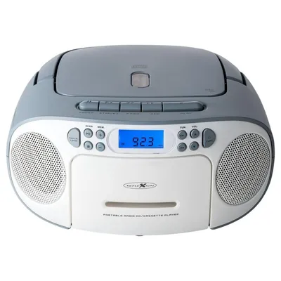 Tragbarer Radio Reflexion RCR2260 FM PLL 20W LCD Blau