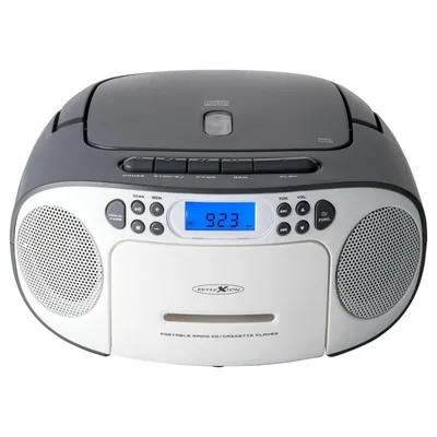 Tragbares Radio Reflexion RCR2260 FM PLL 20W LCD Blau