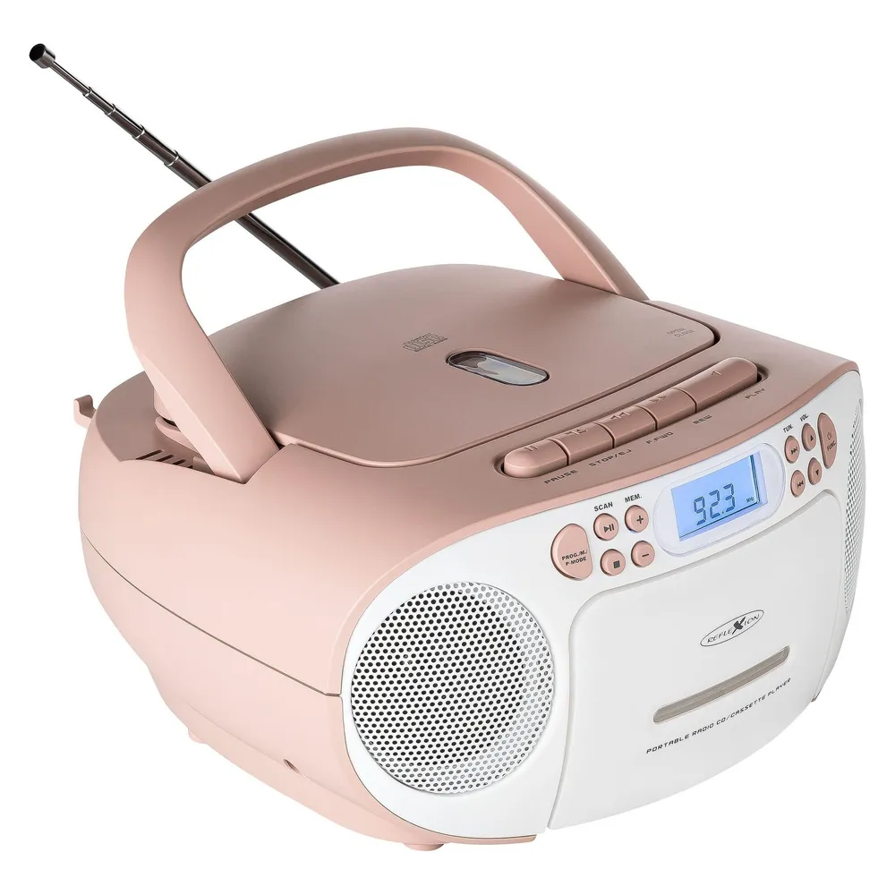 Tragbares Radio Reflexion RCR2260 FM PLL 20W LCD Blau 3