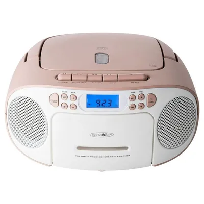 Tragbares Radio Reflexion RCR2260 FM PLL 20W LCD Blau 3,5 mm