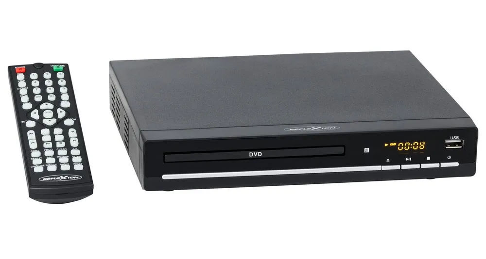 Reflexion DVD426 DVD/CD-Player mit Außendisplay DVD-Player (Full HD, Außendisplay, HDMI, Fernbedienung und CD-Kopierfunktion auf USB)