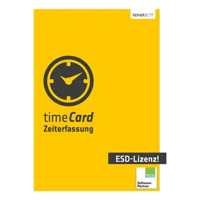 Jährliche Lizenz Reiner SCT timeCard 50 Mitarbeiter ESD