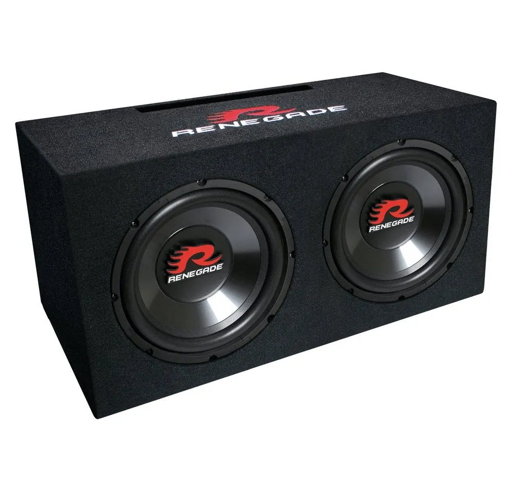 Renegade Renegade RXV1002 Auto-Subwoofer passiv 1000 W Subwoofer