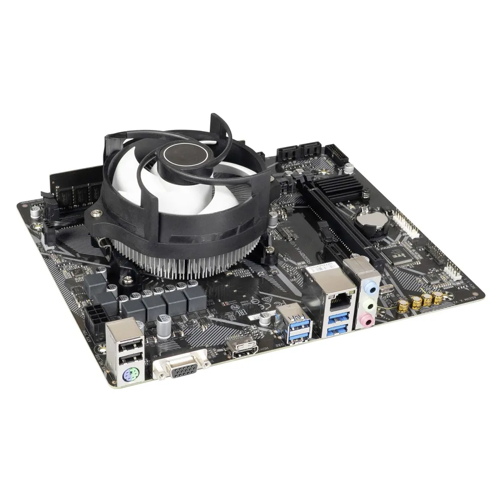 Mainboard Renkforce AS-3400G-16-500SSD-W11 AMD A520 AM4 DDR4 Micro ATX Windows 11 Pro