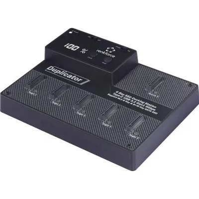 Kopiestation Renkforce RF-6BDS-350 6 Einschübe M.2 SATA USB-C schnell
