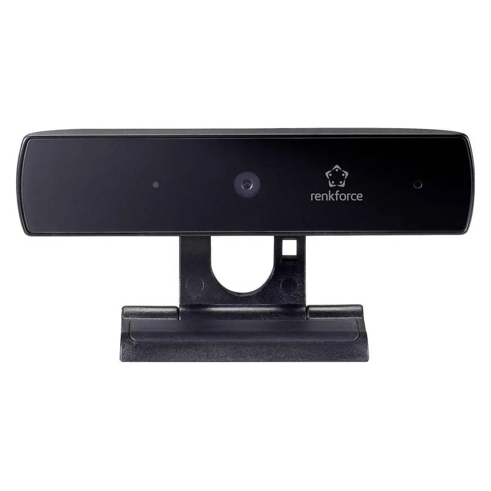 Webcam Renkforce RF-3799734 Full HD 1080p 30fps USB Schwarz