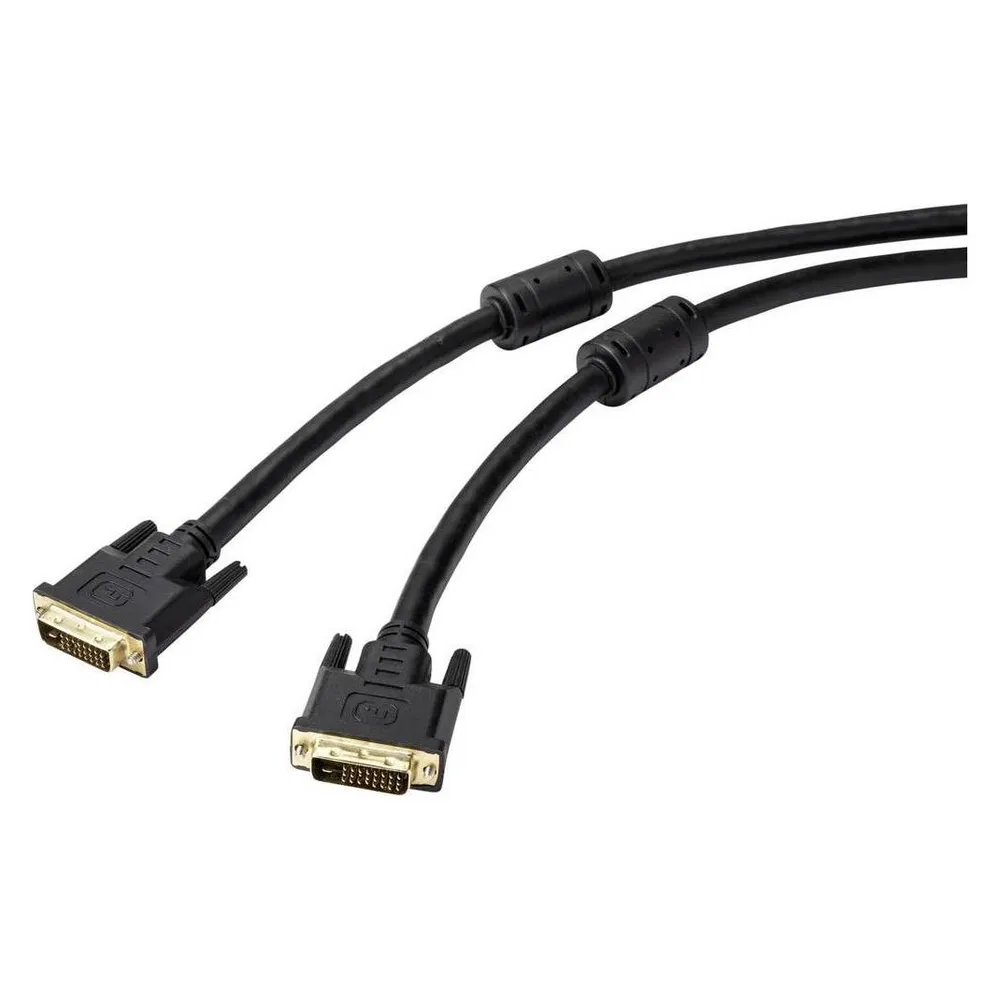 Renkforce DVI ANSCHLUSSKABEL 20 M 93952 vergoldete Steckkontakte