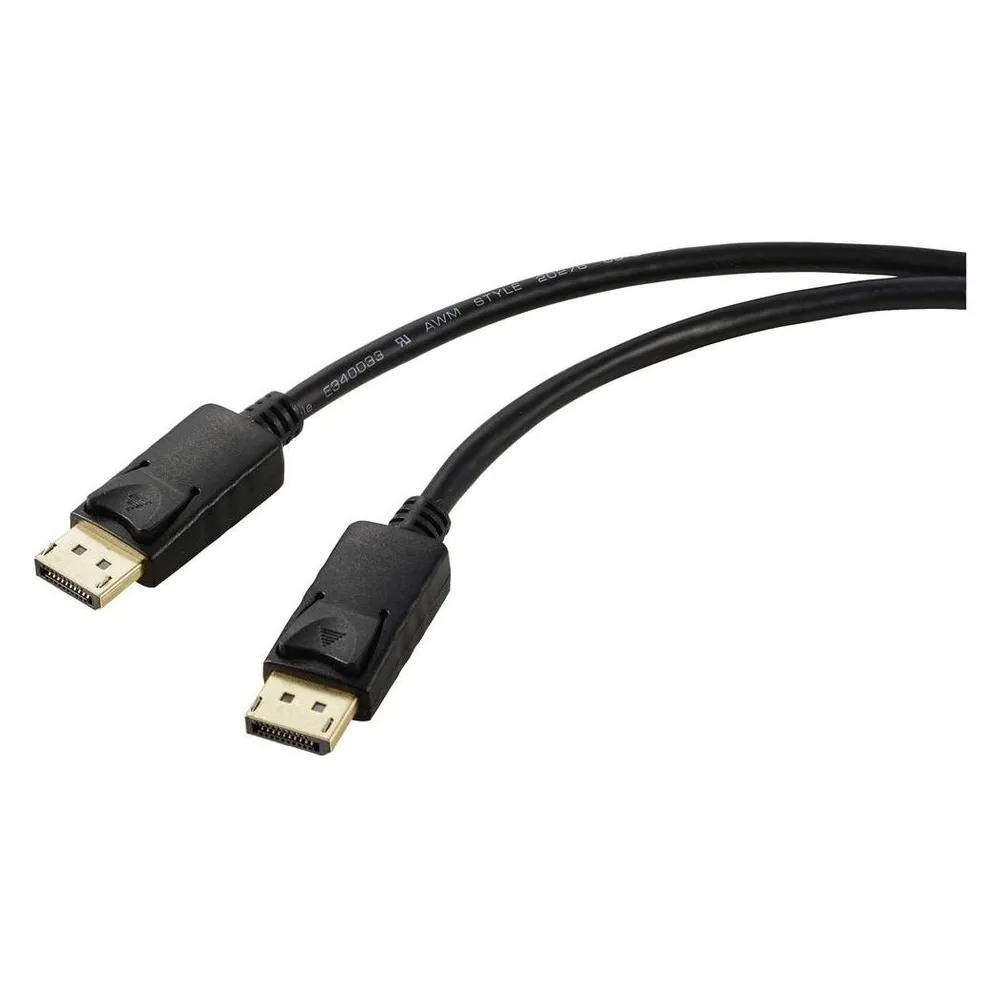 Renkforce DisplayPort Anschlusskabel DisplayPort Stecker, DisplayPort Stecker 2. (2 m)
