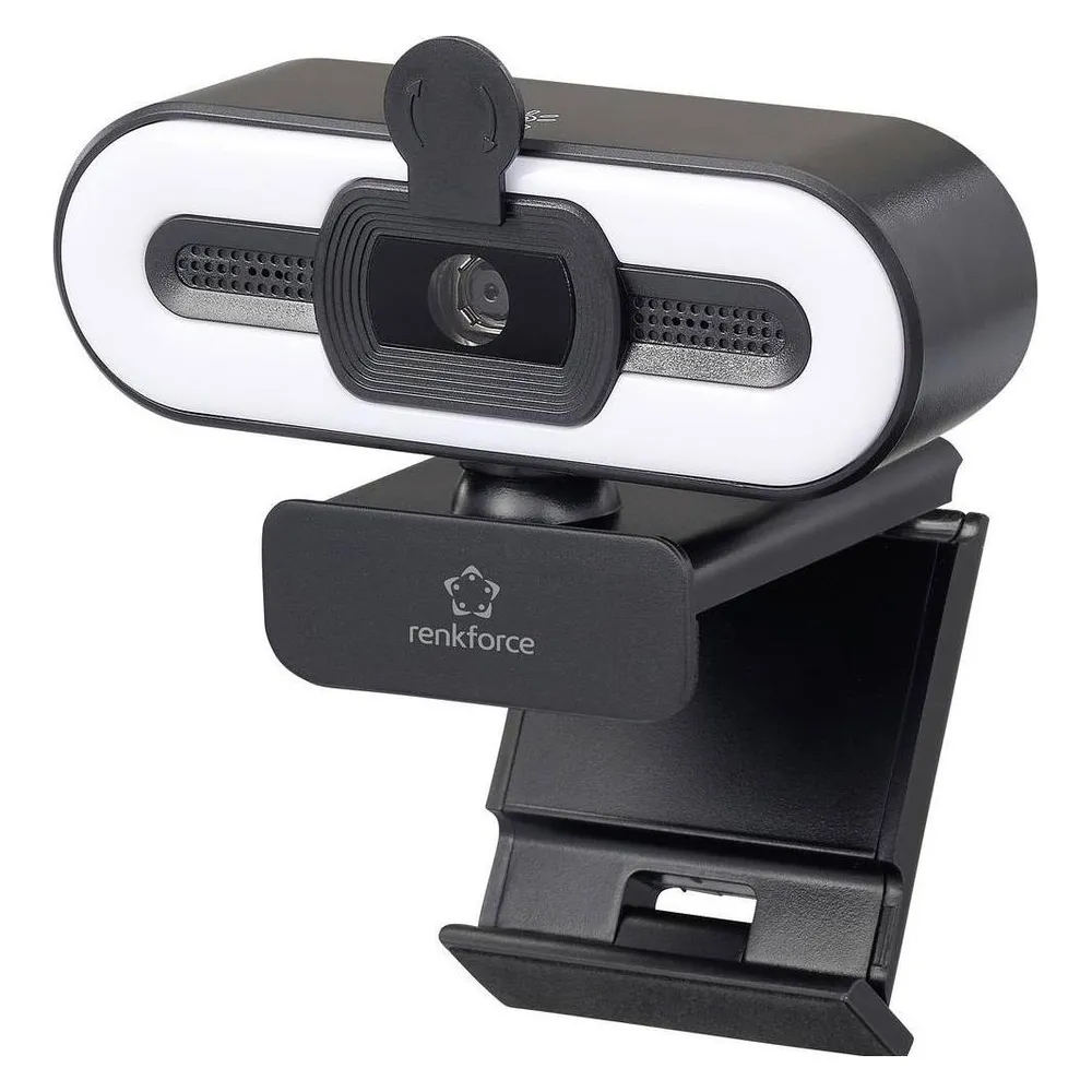 Webcam Renkforce RF-WC-200 2K Full HD USB Mikrofon LED