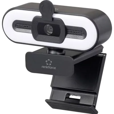 Webcam Renkforce RF-WC-200 2K Full HD USB Mikrofon LED