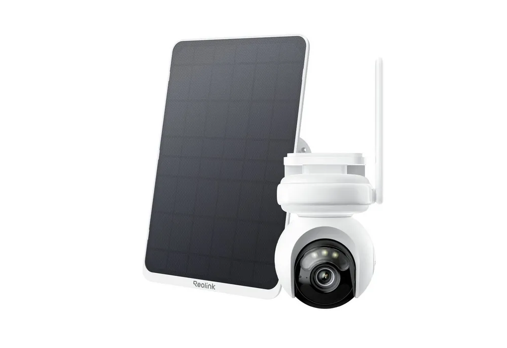 Reolink Altas PT Ultra + 12W Solarpanel Securitycam (4K Solar-Funkkamera Außen, ColorX, 360° Schwenk-Neige, Wi-Fi 6)