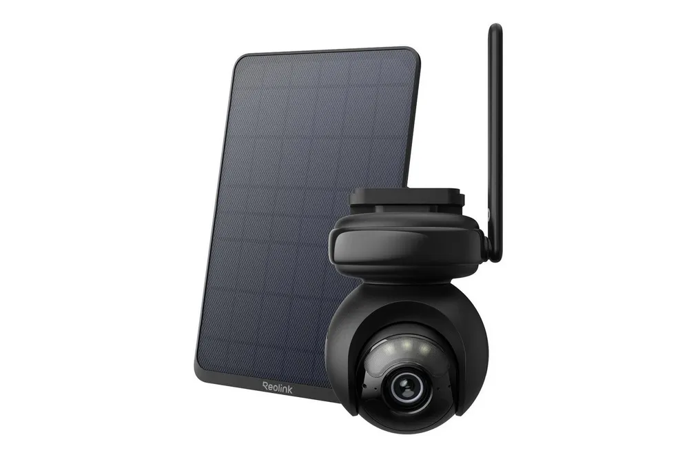 Reolink Altas PT Ultra + 12W Solarpanel Securitycam (4K Solar-Funkkamera Außen, ColorX, 360° Schwenk-Neige, Wi-Fi 6)
