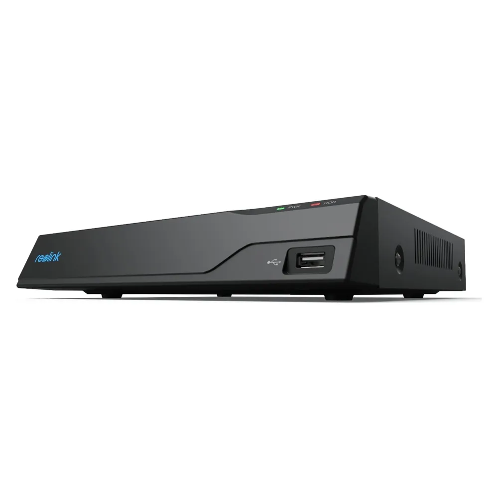 Reolink NVS8 - 8-Kamera PoE NVR mit 2TB Festplatte - Schwarz