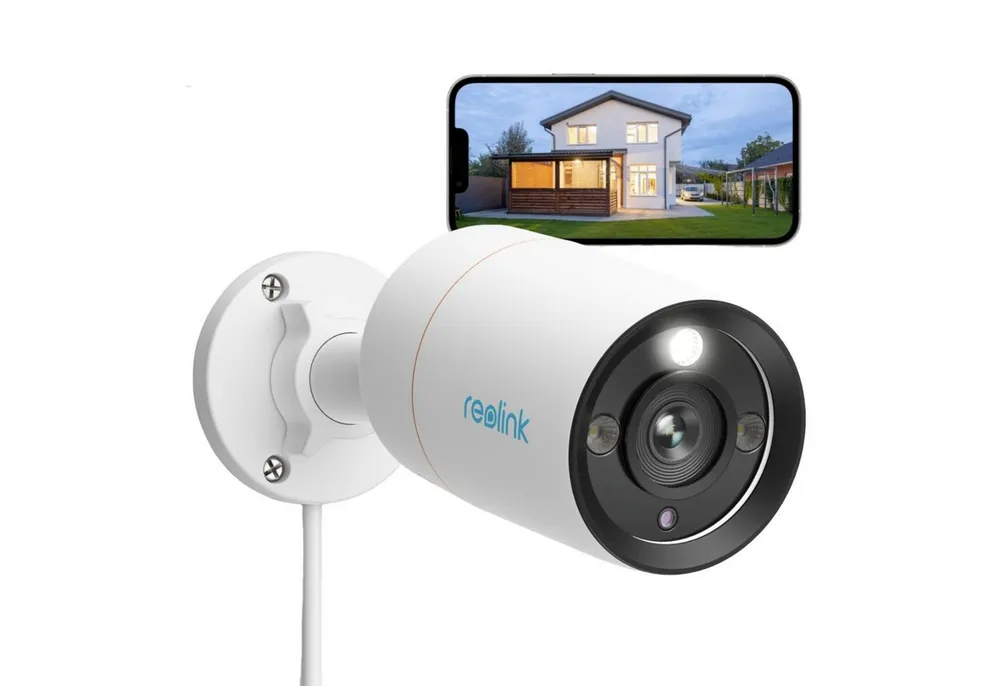 Reolink Überwachungskamera 12MP Ultra HD PoE (Innenbereich, Außenbereich, Personen-/Autoerkennung,2-Wege-Audio,Farb-Nachtsicht,Spotlight)