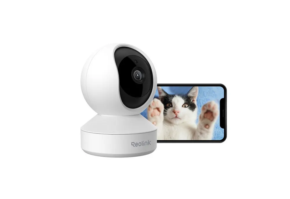 Reolink Überwachungskamera 3MP WLAN IP E1-Series (Innenbereich, Pan-Tilt,2,4-GHz-WLAN, Bewegungserkennung, Bidirektionales Audio)