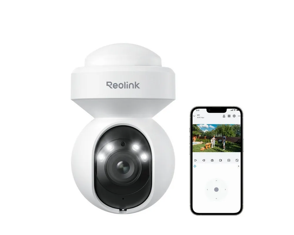 Reolink Überwachungskamera 4K 8MP PTZ Wi-Fi-6 (Außenbereich, Smarter Erkennung,3X optischer Zoom,Auto-Tracking, Farbige Nachtsicht)