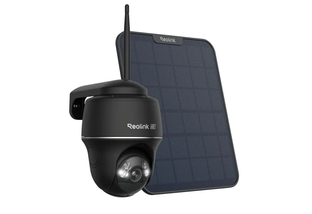 Reolink Überwachungskamera 4K 8MP Smarte kabellose Argus Series (Außenbereich, 5/2,4 GHz Dualband WLAN,Spotlight,Personen-/Fahrzeugerkennung)