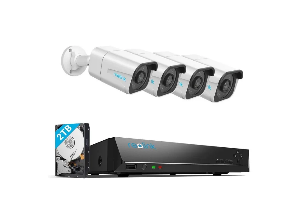 Reolink Überwachungskamera RLK8-800B4-A 4K 8CH PoE (Set, 24/7Aufzeichnung)