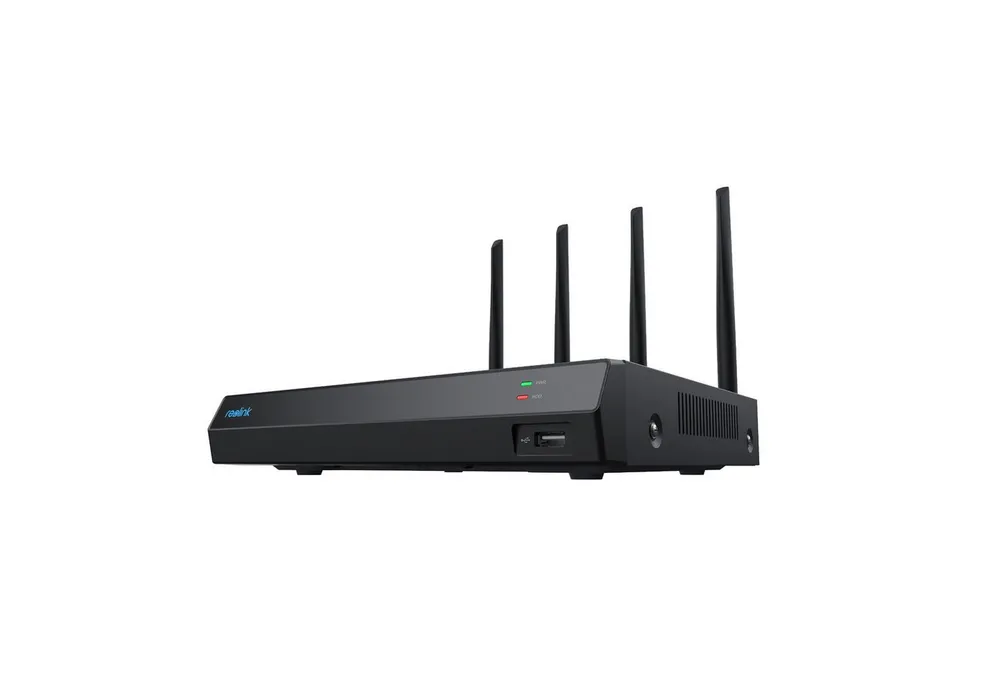 Reolink Überwachungskamera RLN12W Wi-Fi 6 12CH NVR (Innenbereich, 12 Kanäle,5/2,4 GHz WLAN,Wi-Fi 6,2TB Festplatte,Max. 16MP Auflösung)