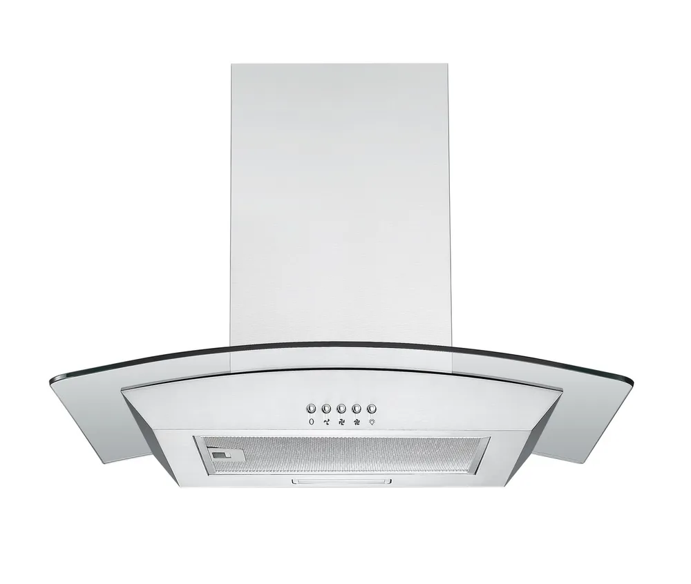 RESPEKTA Deckenhaube Nova Serie CH0160IXB Nova, EEK: B, 3 Leistungsstufen, LED-Beleuchtung, Ab- und Umluftfähig