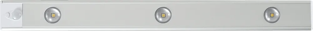 REV LED-Akku-Unterbauleuchte Spot, 1,5W, CCT, 110lm, warmweiß, neutralweiß, kaltweiß, IP20, silber, 40 cm