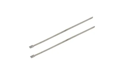 REV Ritter Kabelbinder, Edelstahl, 300 x 4,4 mm, 10 Stück