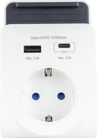 REV USB-Ladegerät mit Handyablage