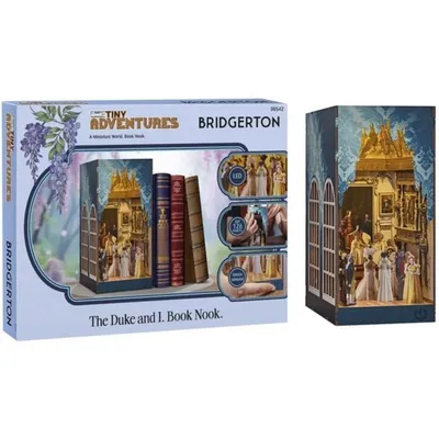 Revell Tiny Adventures Bridgerton Book Nook Bastelset mit LED