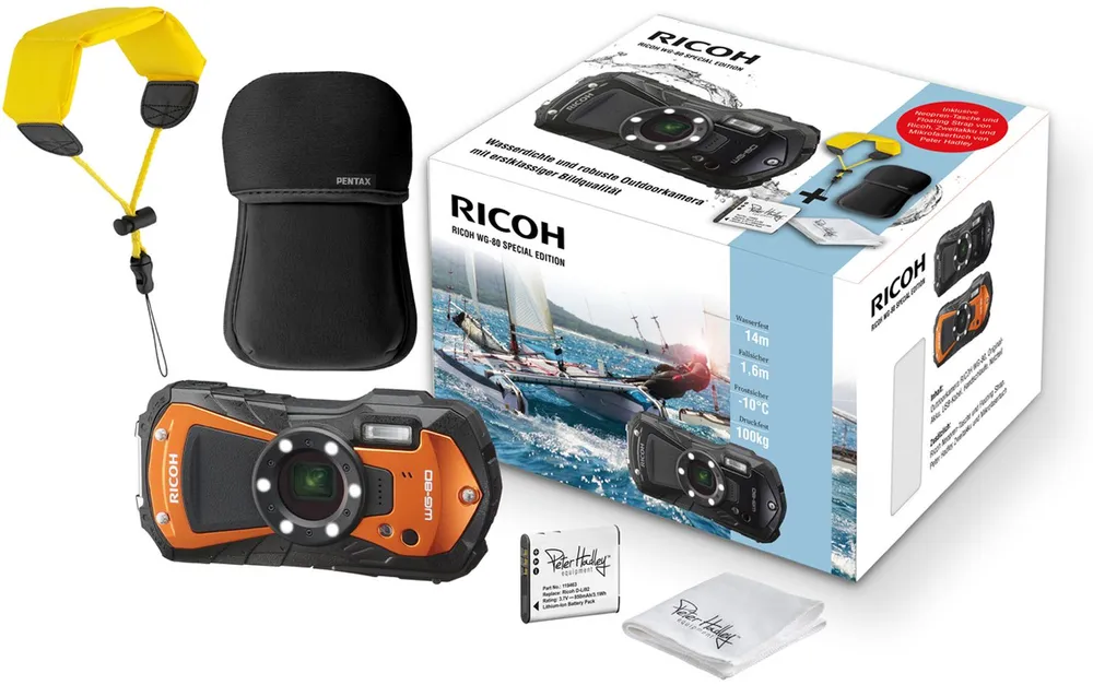 Ricoh WG-80 Special Edition orange