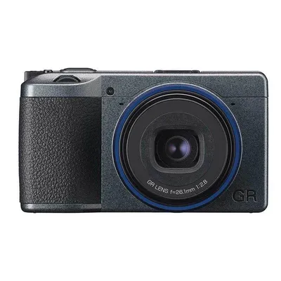 Kompaktkamera Ricoh GR IIIx 24MP Optischer Zoom WLAN Bildstabilisierung Grau