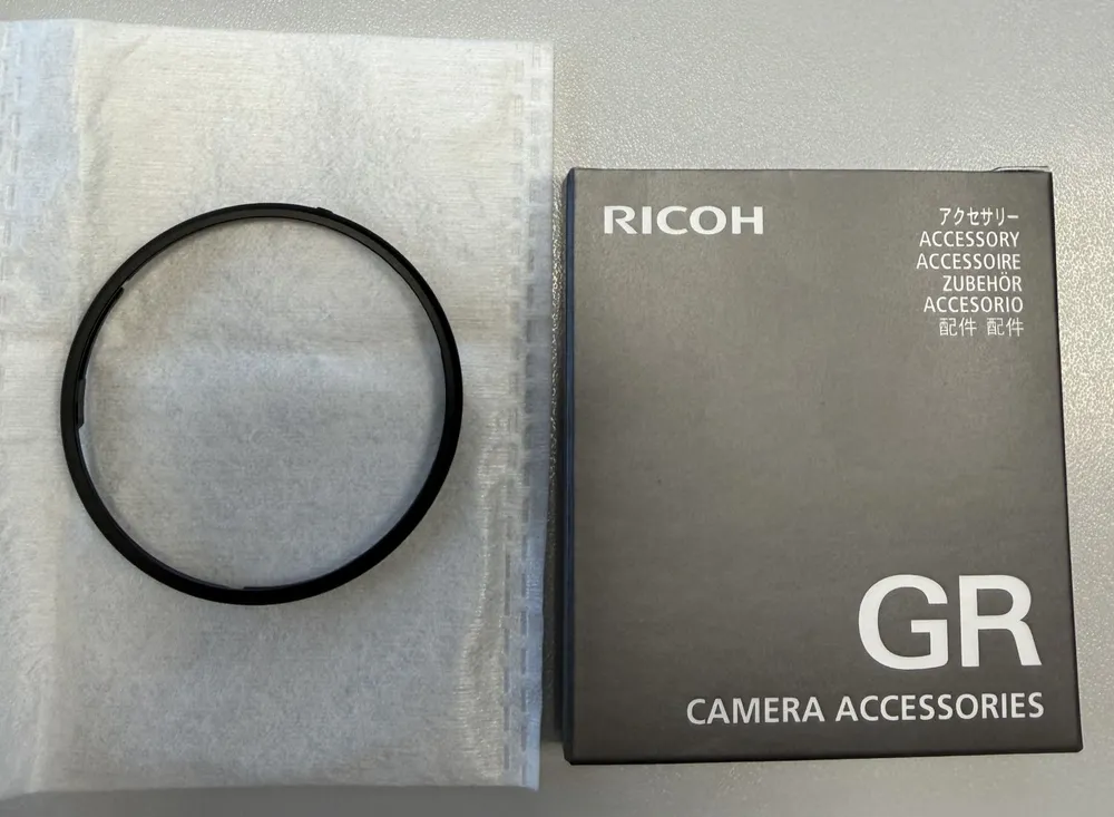 RICOH GR Objektivring GN-3 (schwarz)