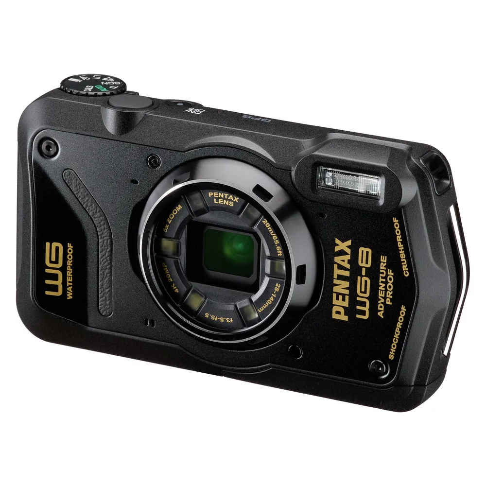 Pentax WG-8 schwarz Kompaktkamera