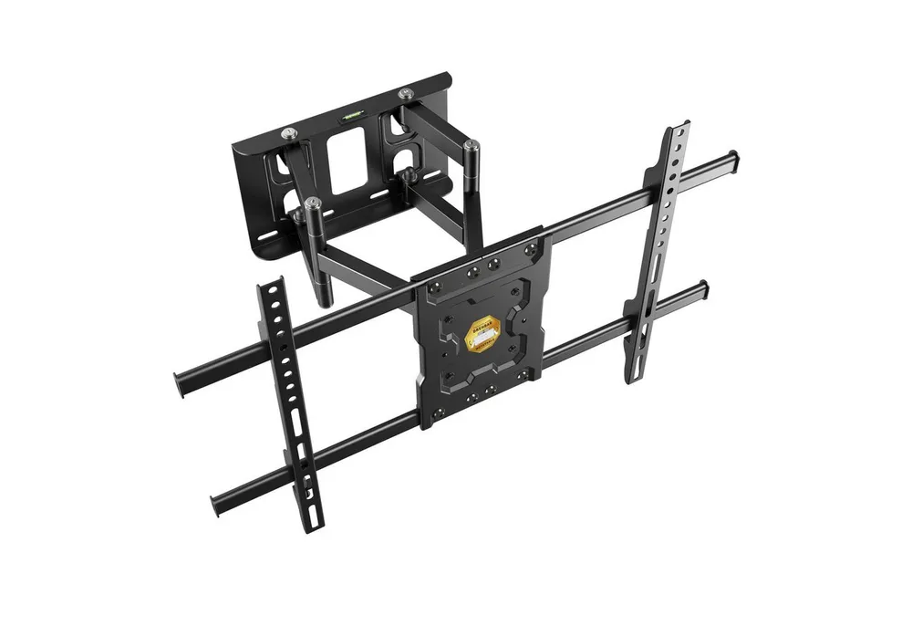RICOO TV-Wandhalterung TV Halterung schwenkbar universal 43 55 65 70 75 Zoll max 50 Kg S7264, (bis 75 Zoll, VESA 300x200 bis 600x400, 1-tlg., 50 Kg Aufnahme, 40" bis 75" (102-191 cm) Bildschirm Diagonale, bis 20° Neigung, bis 120° Schwenkung, bis 12° drehbar Monitor Halter)