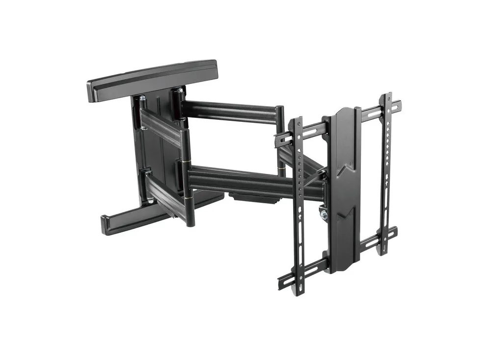 RICOO TV-Wandhalterung TV Wandhalterung robust neigbar schwenkbar multifunktional S7544-B, (bis 95 Zoll, VESA 200x200 bis 400x400, 1-tlg., 70 Kg Aufnahme, 55" bis 95" (140-241 cm) Bildschirm Diagonale, bis 17° Neigung, bis 120° Schwenkung +/-3° Drehung Monitor Wand Halter)