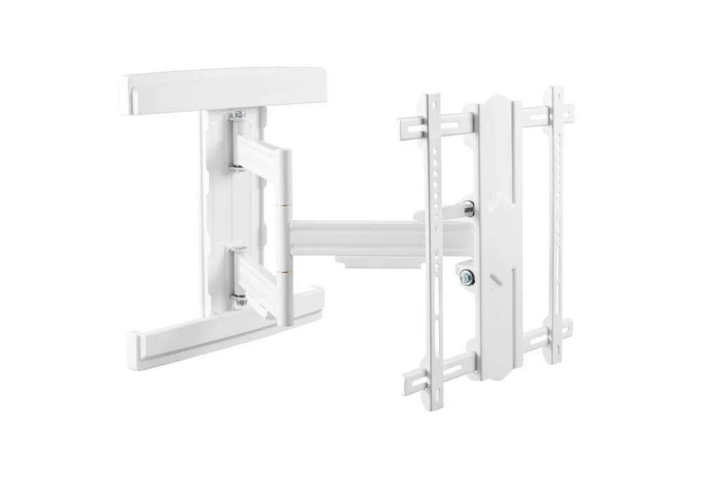 RICOO TV-Wandhalterung Wandhalterung TV 45 Zoll bis 85 Zoll max 50 Kg schwenkbar S5744-W, (bis 85 Zoll, VESA 200x200 bis 400x400, 1-tlg., vollbeweglich neigbar ausziehbar 45" 48" 55" 60" 65" 70" 85" Halterung, bis 17° Neigung, bis zu 180° Schwenkung Fernseher Halter massiv)