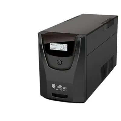 Sai Riello 1kVA 600W Kompakter Bleiakku-AVR USB LCD Überspannungsschutz