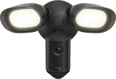 Ring Floodlight Cam Wired Pro 2. Generation Schwarz