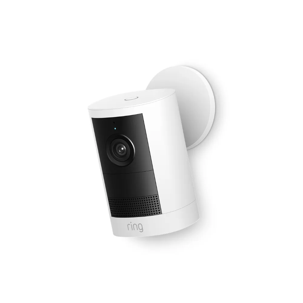 Ring Outdoor Cam Battery (2. Gen.) - 2K-WLAN-Außenkamera - Weiß