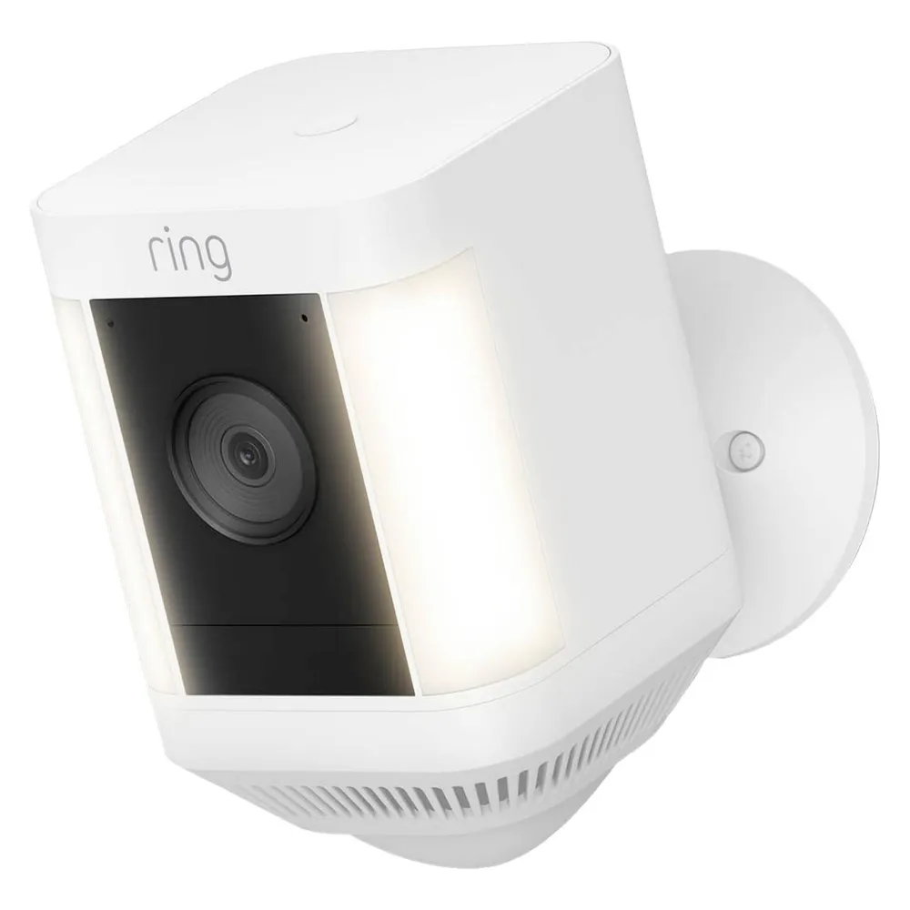 Ring Spotlight Cam Plus Battery - Weiß
