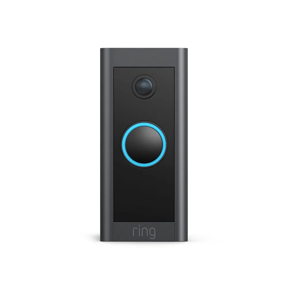 Ring Video Doorbell Wired - Schwarz