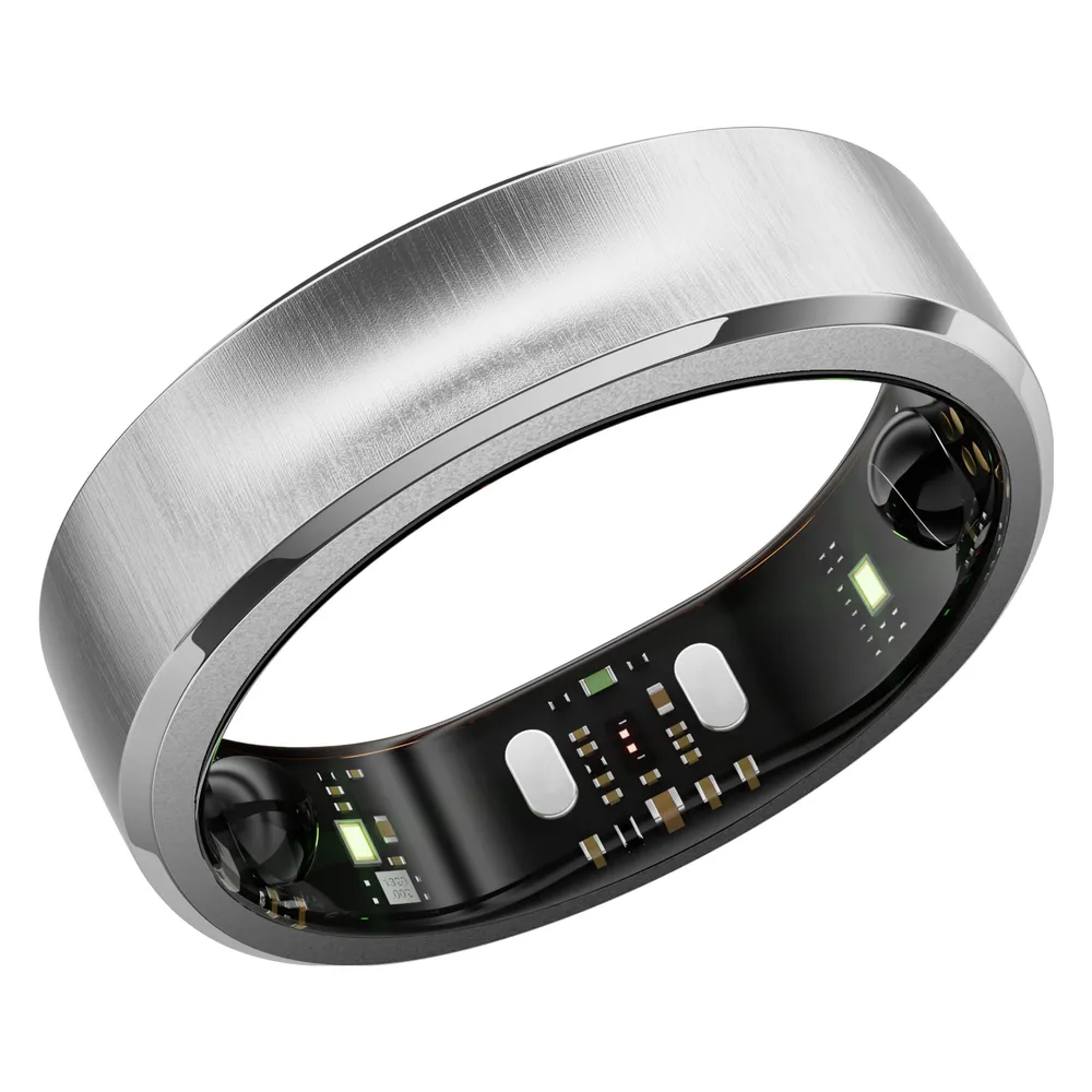 RingConn Smart Ring (3. Gen.) - Brushed Silver - Größe 13