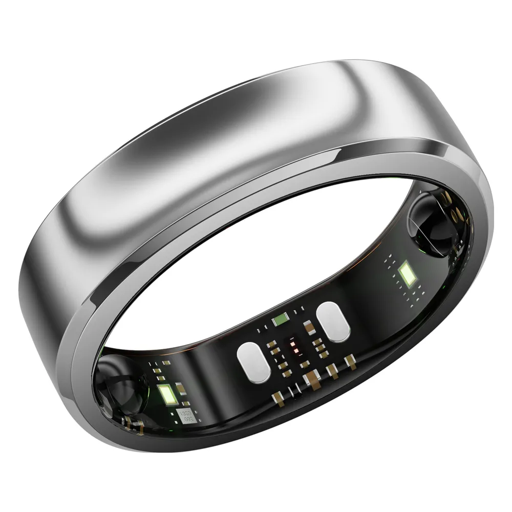 RingConn Smart Ring (3. Gen.) - Future Silver - Größe 11