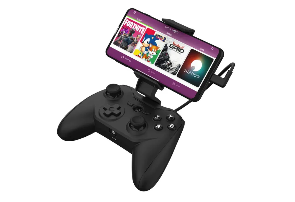 riotPWR Rotor Riot Controller für Android N oder höher, USB-C Smartphone-Controller (Power Pass Through Charging, kabelgebunden ohne Verzögerung)