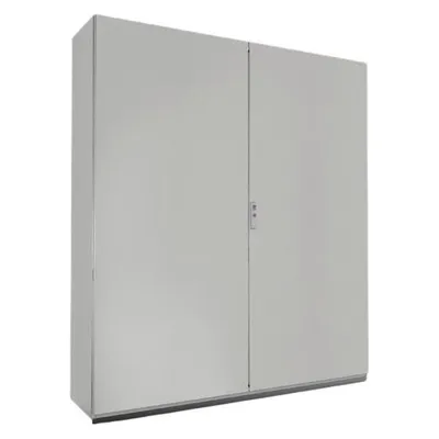 Rittal Gulvskab - enkeltskabsystem - (med sider) - VX SE dobbeltdør 1600X1800X400