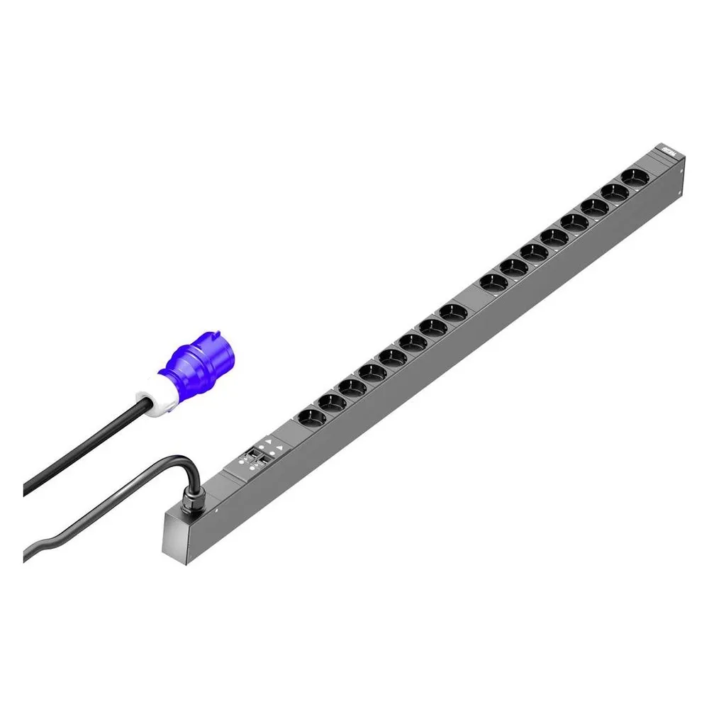 Rittal PDU basic /1P CEE 16xCEE7/3 Schuko