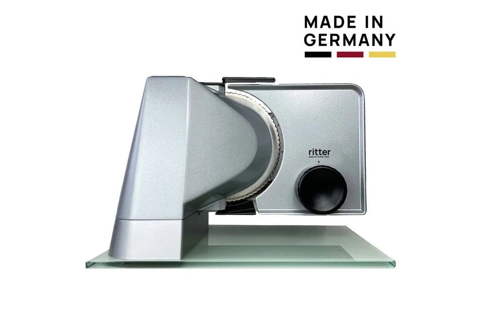 ritter Allesschneider Verra, Schnittstärkeeinstellung bis ca. 23 mm