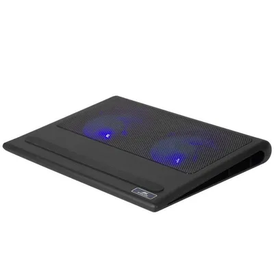 Zusatzlüfter RivaCase 5557 17,3" 1100RPM mit Beleuchtung und Doppel-USB