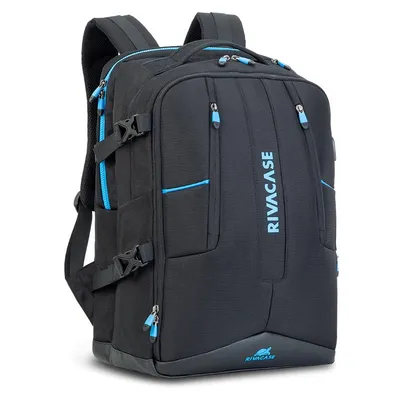 Rivacase 7860 43,9 cm (17.3") Rucksackhülle Schwarz, Blau